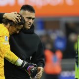 L'Inter de Yann Sommer (à gauche) reste en tête de la Serie A KEYSTONE/AP/Luca Bruno